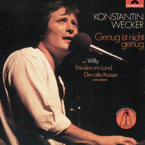 Genug ist nicht genug (Fr Barbara) - Konstantin Wecker