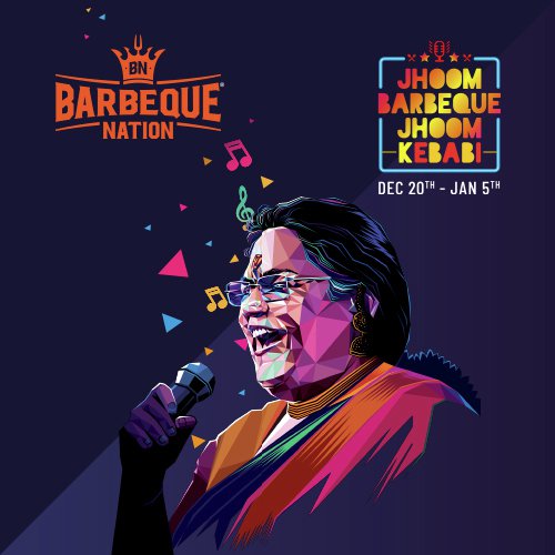 Jhoom Barbeque Jhoom Kebabi - Usha Uthup