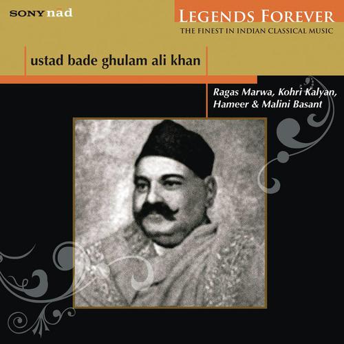 Raga Malini Basant (Khyal in Vilambit Ektal  Drut Teental (Live)) - Ustad Bade Ghulam Ali Khan