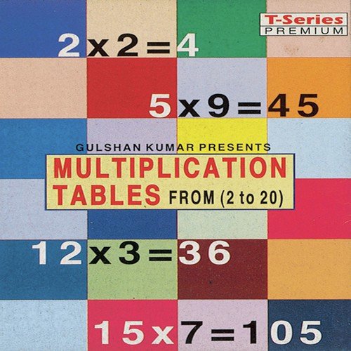 Multiplication Tables Form (2 To 20) - Paro, Rajesh Bhalla