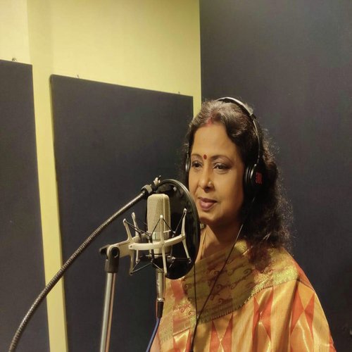Pujoy Ebar Chaina Amar Benarasi Saree - Mita Chatterjee