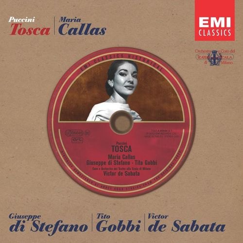 Tosca, Act 1 Scene 9 Tre sbirri, una carrozza (Scarpia, Spoletta, Chorus) - Maria CallasGiuseppe Di Stefano