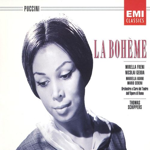 La bohme, Act 1 Che gelida manina (Rodolfo) - Mirella Freni, Coro e Orchestra del Teatro dell039Opera, Roma, Nicolai Gedda, Thomas Schippers