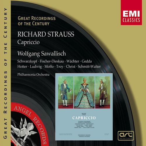 Capriccio, Op. 85 Kein Andres, das mir so im Herzen loht...Bravo, bravo Sie sind wirklich kein Laie (Graf, Clairon, Direktor) - a titleSongs performed by Philharmonia OrchestraWolfgang SawallischSoloists class hrefhttpswww.jiosa