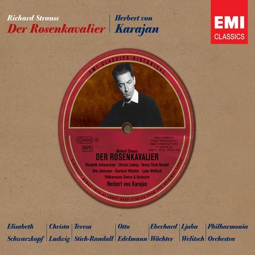 Rosenkavalier, Op. 59, Act 1 Hat Sie schon einmal mit einem Kavalier (Ochs, Octavian, Marschallin) - Herbert Von Karajan