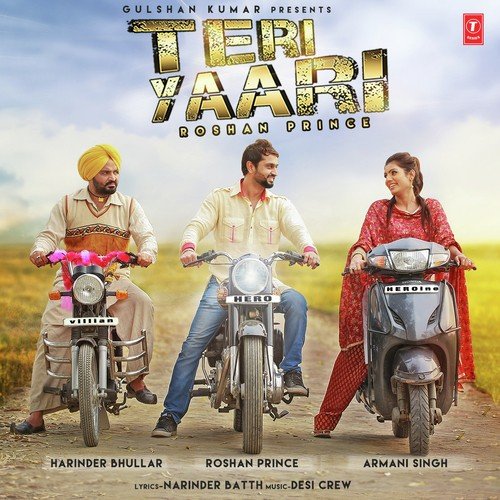 Teri Yaari - Manj Musik, Jashan Singh, Rap Raftaar