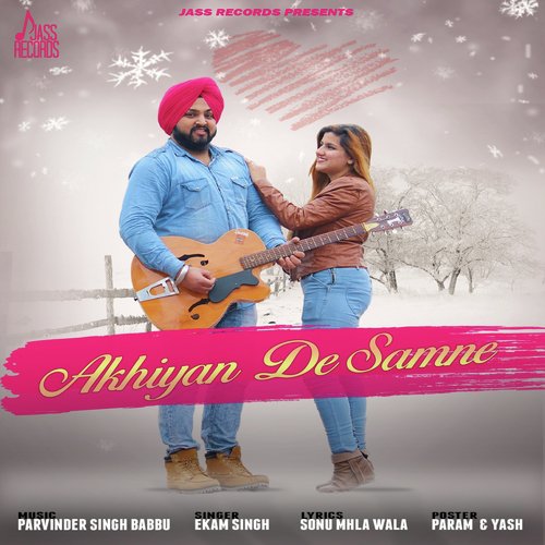Akhiyan De Samne - Ekam Singh