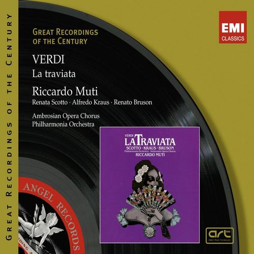 La traviata, Act 3 Parigi, o cara, noi lasceremo (Violetta, Alfredo) - Philharmonia Orchestra, Riccardo Muti