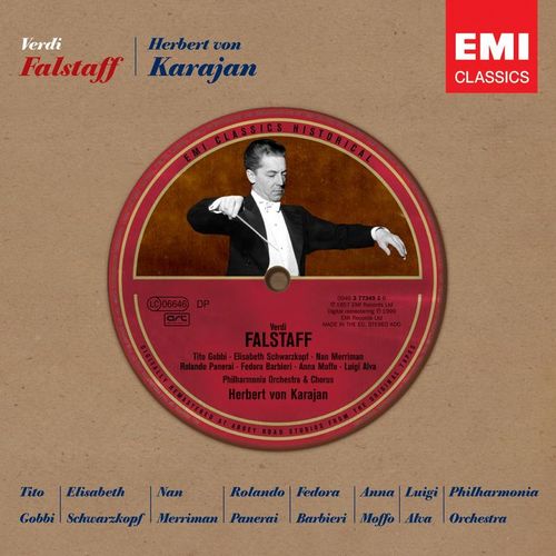 Falstaff, Act One, Scene One LOnore Ladri - Io stesso, s, io, io (Falstaff) - Herbert Von Karajan