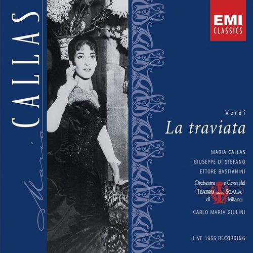 La traviata, Act 1 Scene 5 Ah, fors lui che Ianima (Violetta) - Maria Callas, Carlo Maria Giulini, Coro e Orchestra del Teatro alla Scala, Milano, Giuseppe Di Stefa
