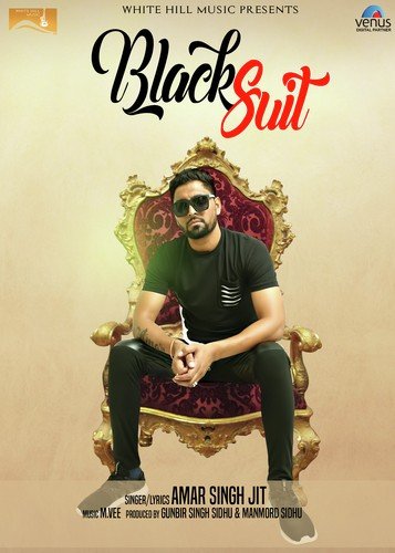 Black Suit   New - Amar Singh Jit