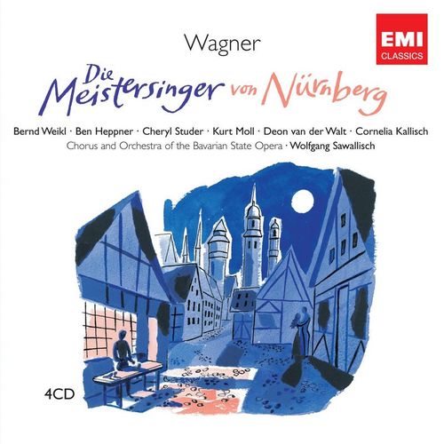 Die Meistersinger von Nrnberg, Act 2, Scene 3 Zeig her - s ist gut. Dort an die Tr - Bayerisches Staatsorchester, Wolfgang Sawallisch