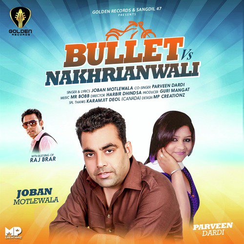 Bullet vs Nakhrianwali - Parveen Dardi, Joban Motlewala