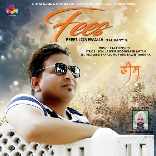 Fees - Preet Jonewalia