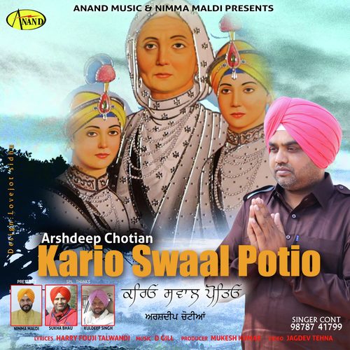 Kario Swaal Potio - Arshdeep Chotian
