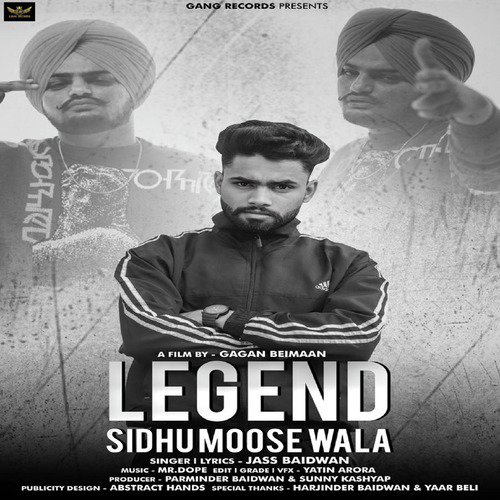 Legend Sidhu Moosewala - Jass Baidwan
