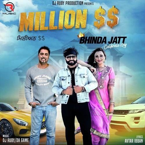 Million  (feat. Da Game) - Bhinda Jatt, DA-Game