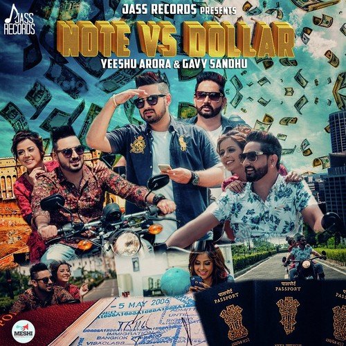Note Vs Dollar - Yeeshu Arora, Gavy Sandhu