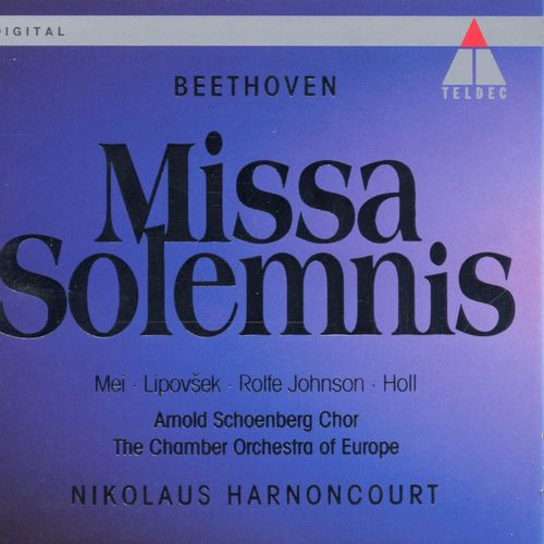 Missa Solemnis, Op. 123 Sanctus - a titleSongs performed by Nikolaus Harnoncourt amp Chamber Orchestra Of Europe class hrefhttpswww.ji