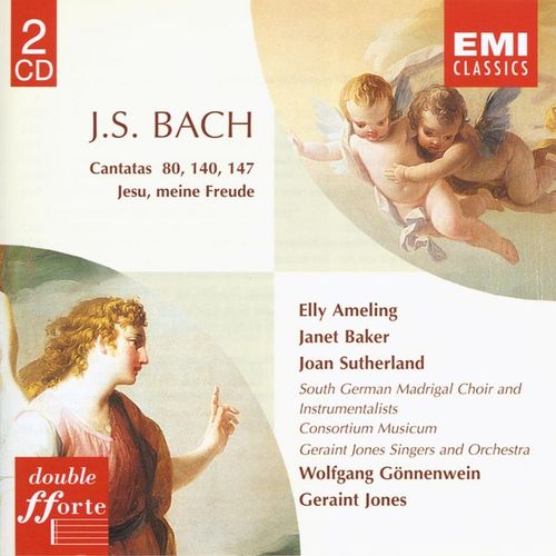 Kantate Eine feste Burg ist unser Gott BWV 80 (1995 Remastered Version) I. Eine feste Burg ist unser Gott (Chor) - a titleSongs performed by Elly AmelingDame Janet BakerTheo AltmeyerHans SotinSddeutscher Madrigalcho